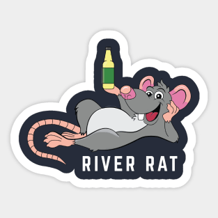 River Rat Sticker